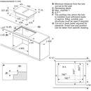 Neff V58PHQ4C0 N70 80cm Induction Hob with Built in Ventilation System