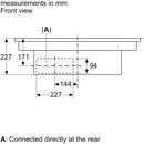 Neff V58PHQ4C0 N70 80cm Induction Hob with Built in Ventilation System