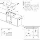 Neff V58PHQ4C0 N70 80cm Induction Hob with Built in Ventilation System