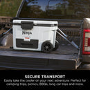Ninja FB245UKWH FrostVault 45QT 42L Wheeled Cooler with Dry Zone Cloud White
