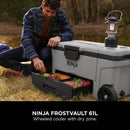 Ninja FB265EUUKGY FrostVault 65QT 61L Wheeled Cooler with Dry Zone Slate Grey