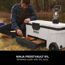 Ninja FB265EUUKWH FrostVault 65QT 61L Wheeled Cooler with Dry Zone Cloud White
