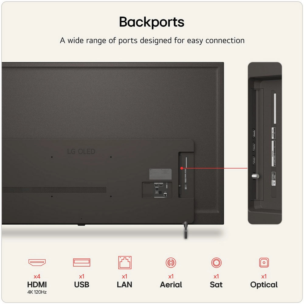 LG OLED65B6ELC 65 Inch OLED AI B6 4K Ultra HD HDR Smart TV 2026