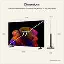 LG OLED77B6ELC 77 Inch OLED AI B6 4K Ultra HD HDR Smart TV 2026