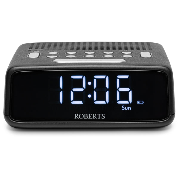 Roberts Ortus FM Alarm Clock Radio Black