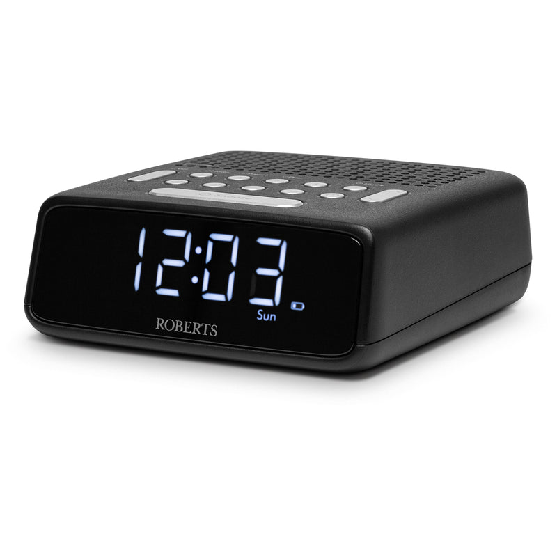 Roberts Ortus FM Alarm Clock Radio Black