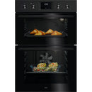 AEG Series 6000 OU5NP20B SurroundCook 66L Built In Double Oven Black
