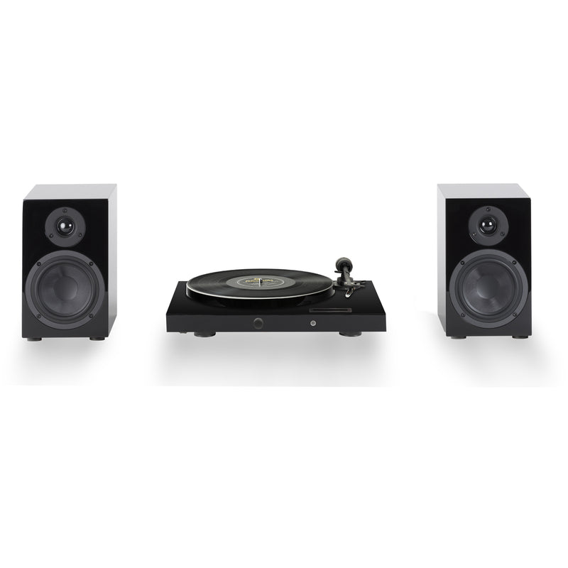 Pro-Ject Juke Box E1 Turntable Set with Speaker Box 5 Speakers Black