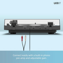 Sony PSLX3BT Fully Automatic Bluetooth Turntable with Mitchell Acoustics uStream Two (MK1) Active Speakers HiFi Package