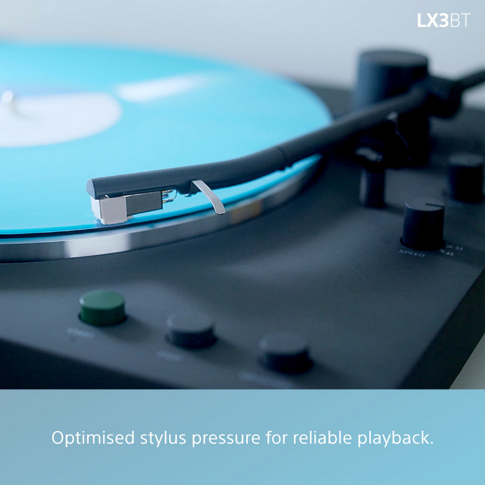 Sony PSLX3BT Fully Automatic Bluetooth Turntable with Mitchell Acoustics uStream One (MK1) Active Speakers HiFi Package
