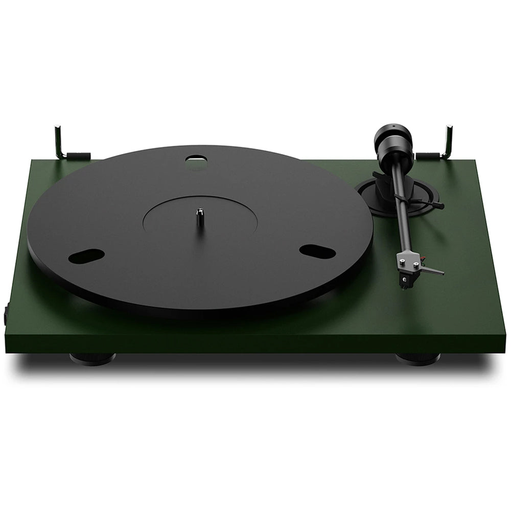 Pro-Ject E1.2 BT Bluetooth Belt Driven Turntable with Built-in Phono Preamp - Satin Fir Green
