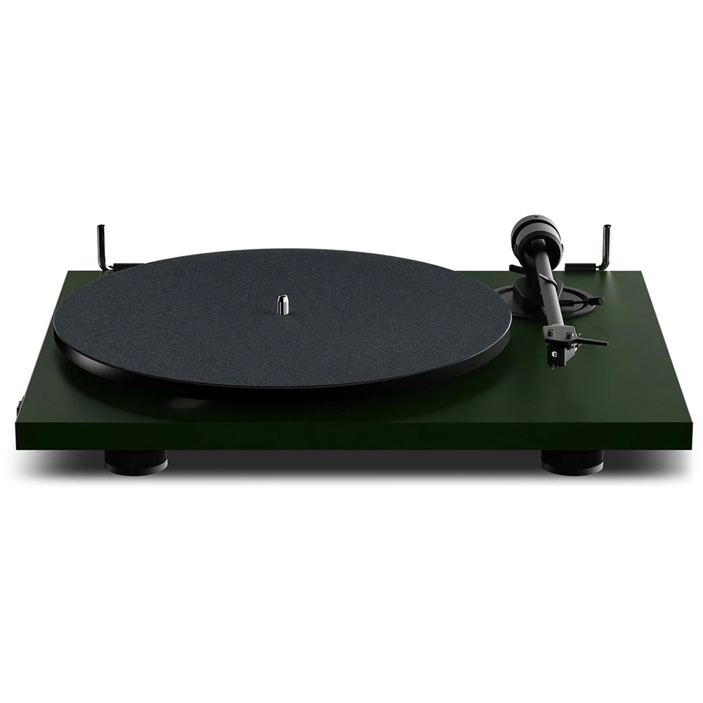 Pro-Ject E1.2 BT Bluetooth Belt Driven Turntable with Built-in Phono Preamp - Satin Fir Green