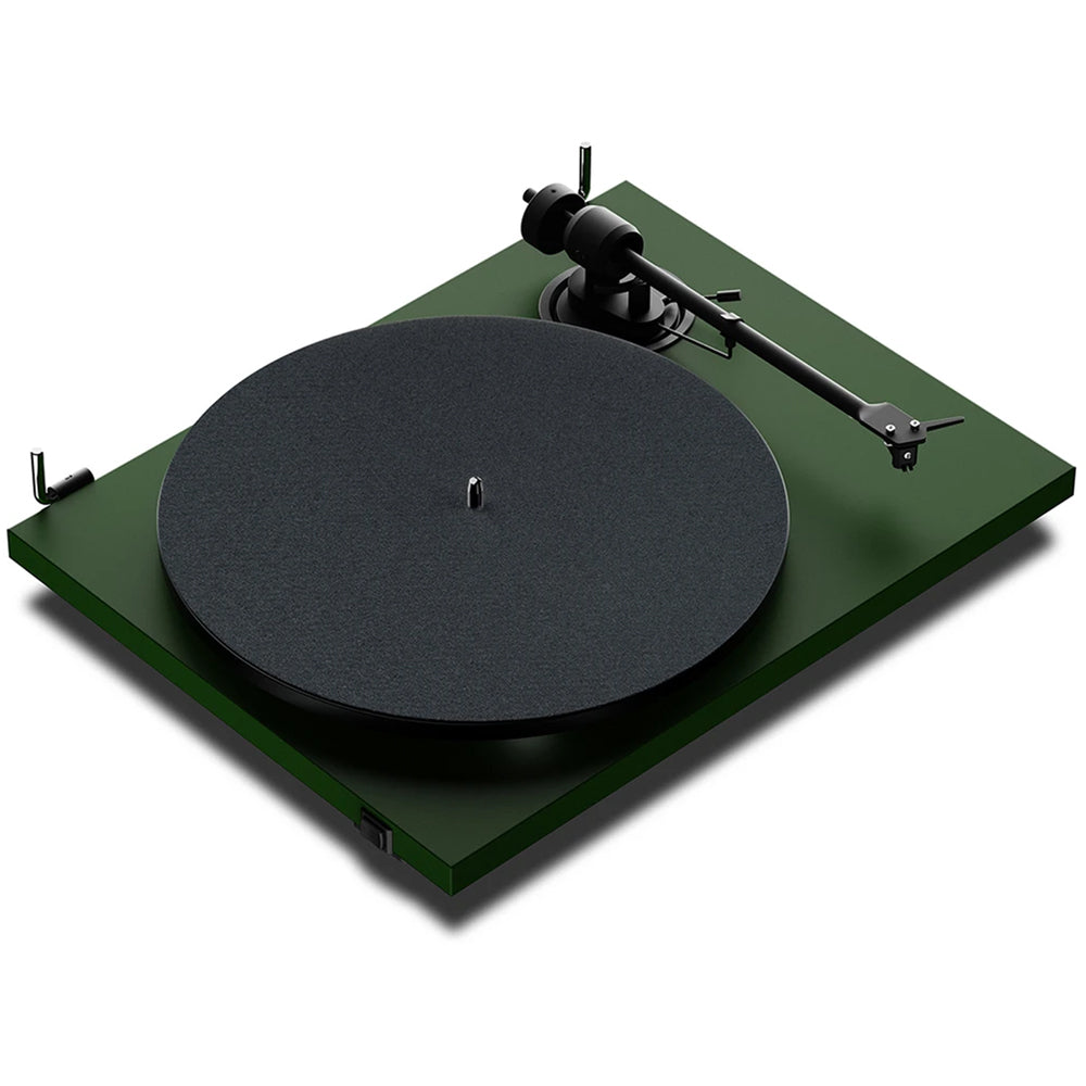 Pro-Ject E1.2 BT Bluetooth Belt Driven Turntable with Built-in Phono Preamp - Satin Fir Green