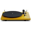Pro-Ject E1.2 BT Bluetooth Belt Driven Turntable with Built-in Phono Preamp - Satin Golden Yellow