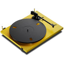 Pro-Ject E1.2 BT Bluetooth Belt Driven Turntable with Built-in Phono Preamp - Satin Golden Yellow