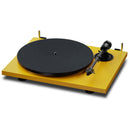 Pro-Ject E1.2 BT Bluetooth Belt Driven Turntable with Built-in Phono Preamp - Satin Golden Yellow
