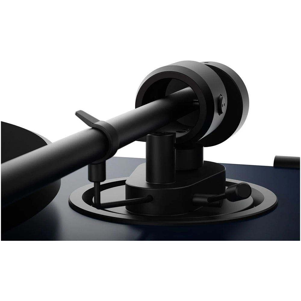 Pro-Ject E1.2 BT Bluetooth Belt Driven Turntable with Built-in Phono Preamp - Satin Steel Blue