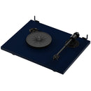 Pro-Ject E1.2 BT Bluetooth Belt Driven Turntable with Built-in Phono Preamp - Satin Steel Blue