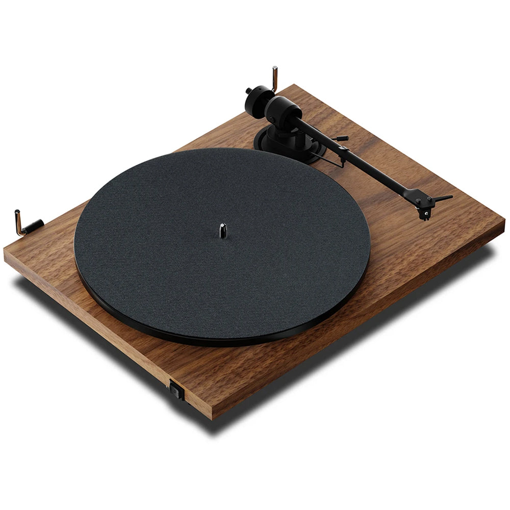 Pro-Ject E1.2 BT Bluetooth Belt Driven Turntable with Built-in Phono Preamp - Walnut