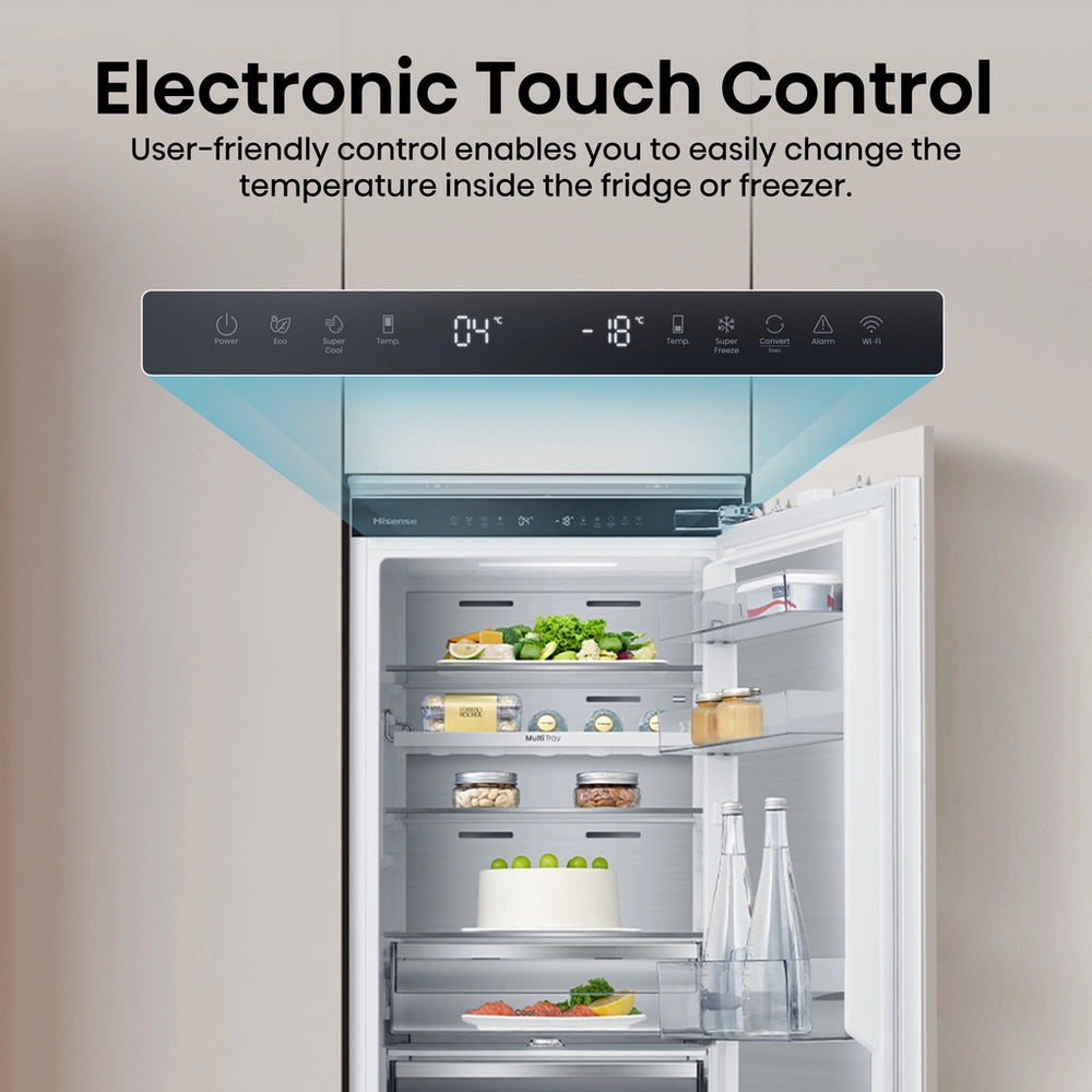 Hisense RB5B250SSWC1 Integrated 60/40 Total No Frost Smart Fridge Freezer