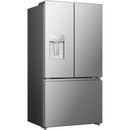 Hisense RF815N4SESE Freestanding Total No Frost Plumbed American Fridge Freezer Stainless Steel