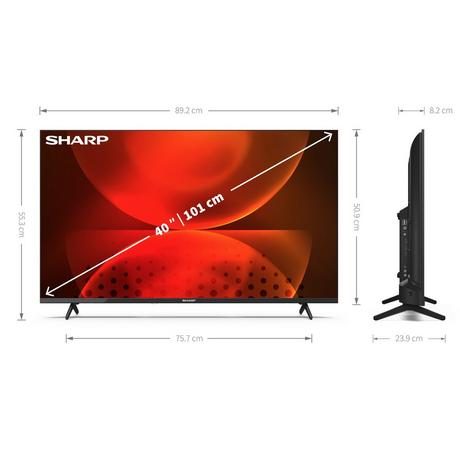 Sharp 2T-C40FH2KL2AB 40 Inch Full HD LED Android Smart TV 2023