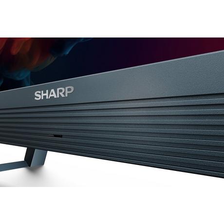 Sharp 4T-C55FQ5KM2KG 55 Inch 4K UHD Quantum Dot Frameless Smart Google TV 2024