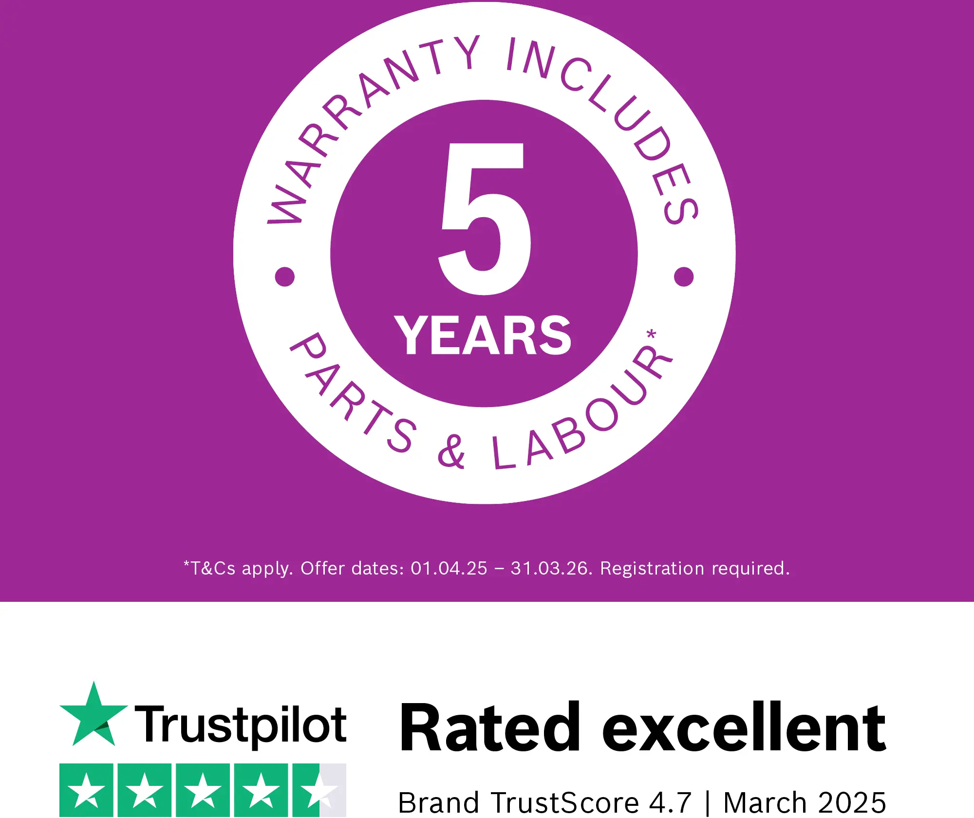 Bosch Series 4 SMV4EAX23G Fully Integrated Dishwasher 13 Place Settings