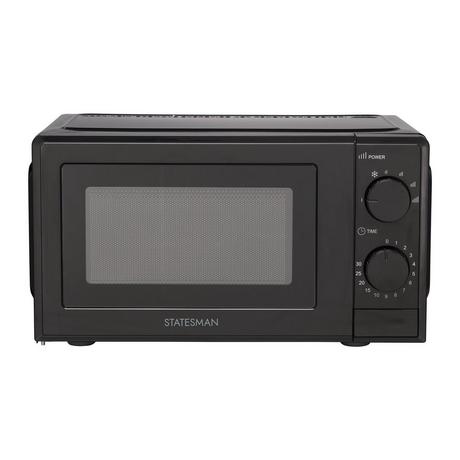 Statesman SKMS0720MPB Single Microwave Black
