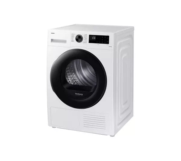 Samsung Series 5 DV90CGC0A0AEEU with OptimalDry 9 kg Heat Pump Tumble Dryer White