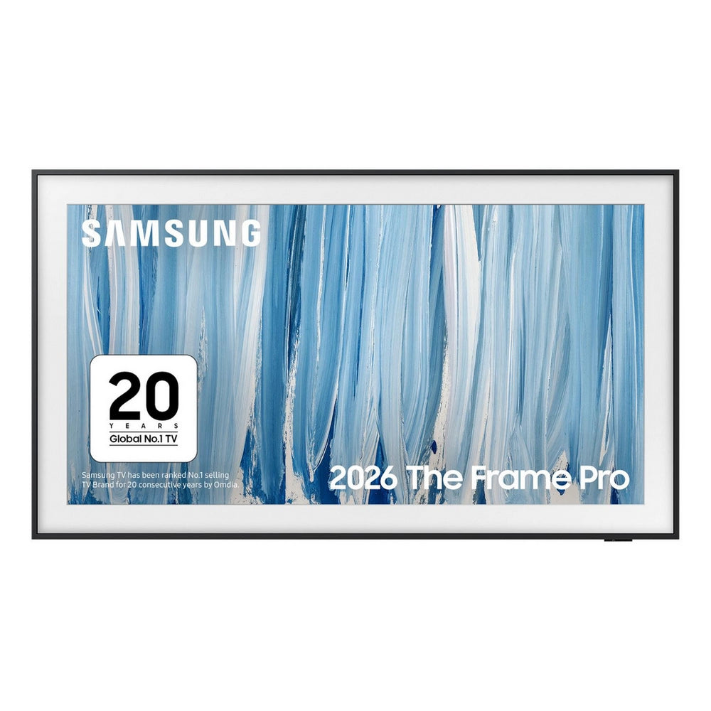 Samsung QE55LS03HWUXXU 55 Inch The Frame Pro LS03HW Neo QLED 4K UHD HDR Vision AI Smart TV Art Mode & Wall Mount TV 2026