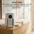 Shark HP062UK BreatheClear Compact Air Purifier with NeverChange6 - Dove