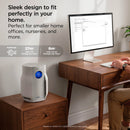 Shark HP062UK BreatheClear Compact Air Purifier with NeverChange6 - Dove