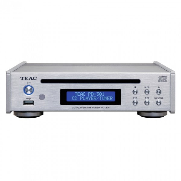 Teac PD-301DAB-X CD-Player and DAB DAB+ FM Tuner Silver
