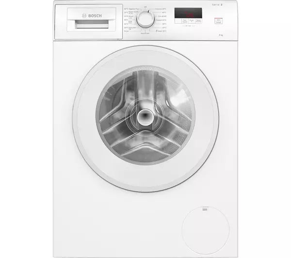 Bosch WGE03408GB Series 2 8kg 1400 Spin Washing Machine White