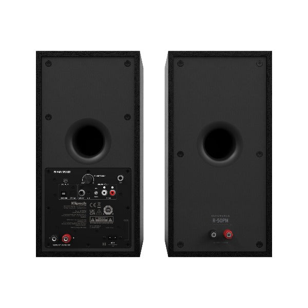 Klipsch R-50PM Powered Monitor Speakers Black