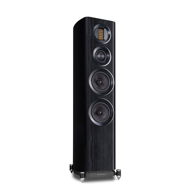 Wharfedale EVO 4.3 Floorstanding Speakers Black Pair Open Box Clearance