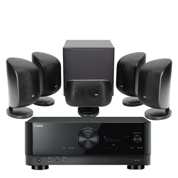 Yamaha RXV6A AV Receiver with Bowers & Wilkins MT-50 Home Theatre System