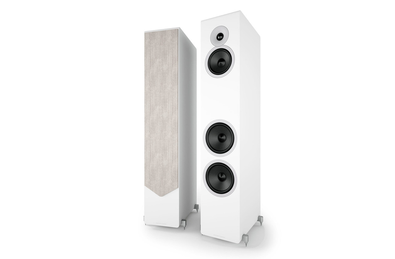Acoustic Energy AE320 MK2 Floorstanding Speakers Pair Matt White White
