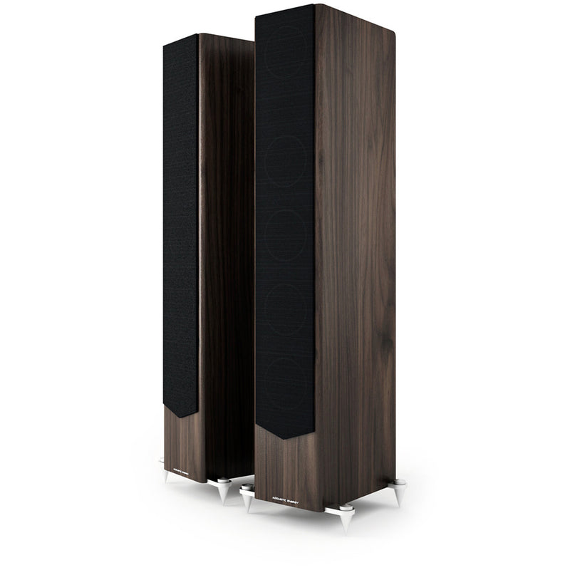 Acoustic Energy AE520 Floorstanding Speakers Pair Walnut Wood Veneer Walnut Wood Veneer