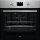 AEG 3000 Series BPX53506EM Surround Cook Electric Single Built in Oven with Retractable Dials in Stainless Steel
