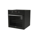 AEG 3000 Series BPX535A61B Air Fry Electric Single Built in Oven with Retractable Dials in Black