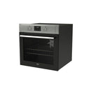 AEG 3000 Sreies BEX33501EM Surround Cook Electric Single Built in Oven with Retractable Dials in Stainless Steel