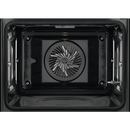 AEG 6000 BPK556260B SteamBake Pyrolytic Built-In Electric Single Oven Black