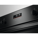 AEG 6000 BPK556260B SteamBake Pyrolytic Built-In Electric Single Oven Black