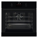 AEG 6000 Series BEB335061B Surround Cook Electric Single Built in Oven with Retractable Dials in Black