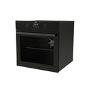 AEG 6000 Series BPK355061B Steam Bake Electric Single Built in Oven with Retractable Dials in Black