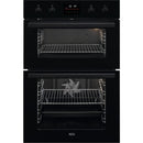 AEG 6000 Series DCB535060B Surround Cook Electric Built In Double Oven Black