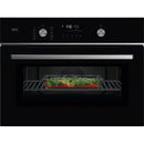 AEG 6000 Series GK6NK401B Combi Quick Compact Built In Microwave Combination Oven Black