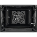 AEG 6000 Series OS6AB50AK Sense Cook Electric Built In Single Oven with Retractable Dials Black